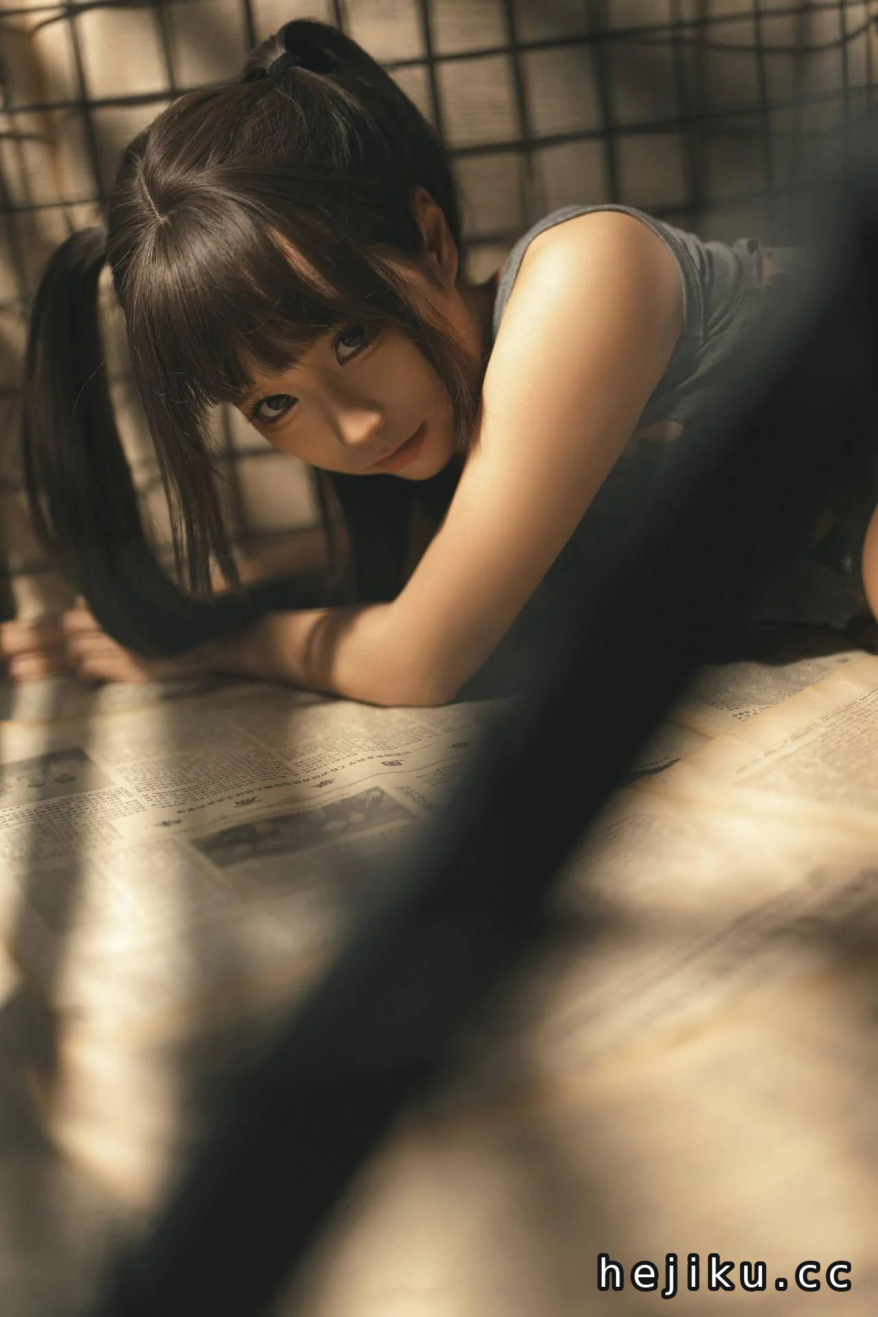 蠢沫沫新作审讯cosplay写真，原来还可以这样的啊
